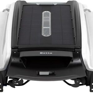 Betta SE Solar Robotic Pool Surface Skimmer Cleaner 24/7 Continuous Cleaning Twin Motors White