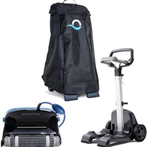 Dolphin Nautilus CC Plus WiFi Robotic Pool Vacuum Cleaner Caddy Included